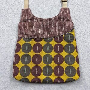 Maruca Crossbody Bag Tapestry Geometric Pocket Sling Purse Handmade Colorado USA